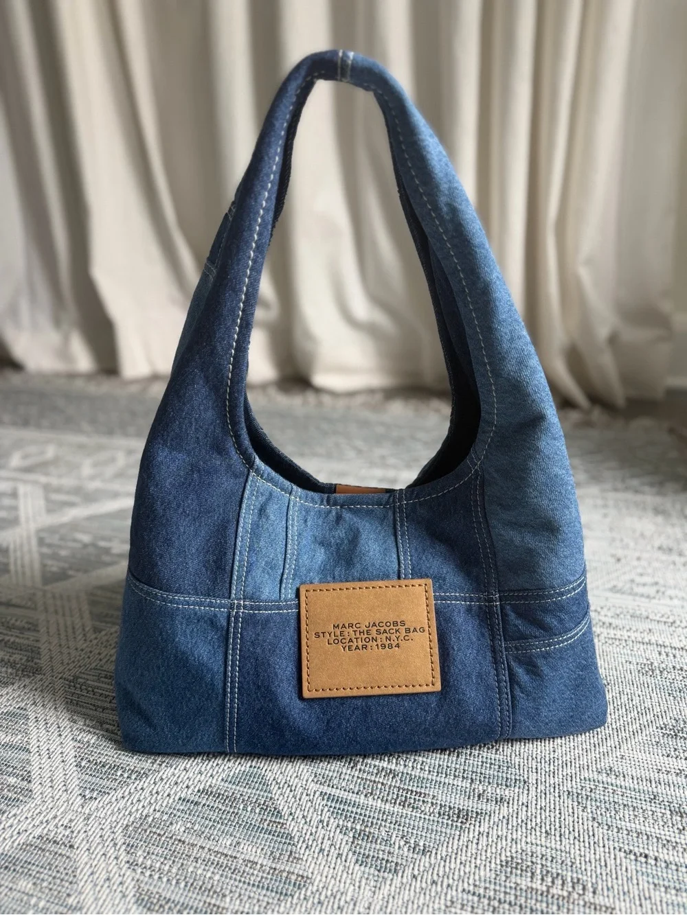 MARC JACOBS The Denim Sack Bag